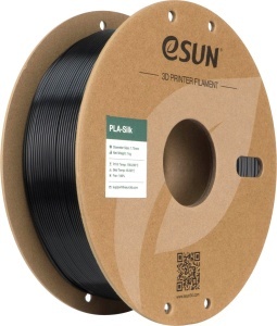 Filament eSUN PLA Silk Black (Negru) 1,75 mm 1 KG