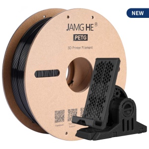 Filament JAMG HE PETG Black (Negru) 1Kg