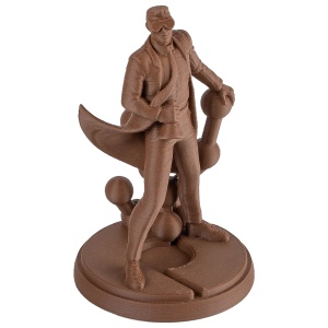 Filament POLYMAKER Panchroma™ PLA Matte Earth Brown( maro pamantiu ) 1KG ,1.75 mm - Img 2