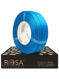 Filament Rosa 3D ReFill PLA Starter Capri Blue Satin 1,75mm 1Kg