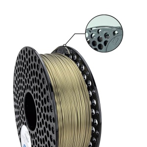 Filament AzureFilm Pla Silk Olive Gold 1.75 mm 1 KG - Img 2