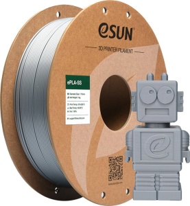 Filament eSUN e PLA Silver (Argintiu) 1,75 mm 1 KG
