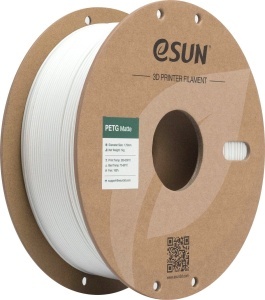 Filament eSUN Petg MAT Alb 1,75 mm 1 KG