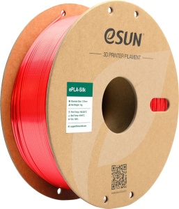 Filament eSUN PLA Silk RED (rosu) 1,75 mm 1 KG