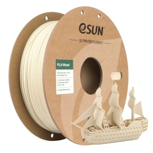 Filament eSUN PLA-WOOD Birch (Mesteacăn) 1,75 mm 1 KG