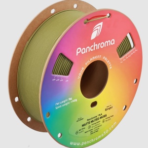 Filament POLYMAKER Panchroma™ PLA Matte Muted Moss 1KG ,1.75 mm