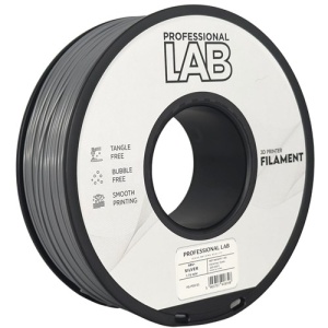 Filament Profesional LAB ABS + Silver ( argintiu ) 1.75 mm 1 kg