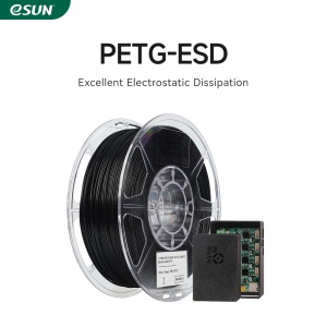 Filament eSUN PETG-ESD Black 1.75 mm 1 kg - Img 3