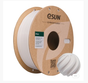 Filament eSUN PLA+ Milky White 1,75 mm 1 KG