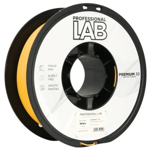 Filament Profesional LAB PETG Mat Yellow 1.75 mm 1 kg