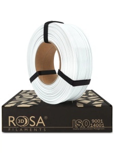 Filament Rosa 3D ReFill PETG Standard HS White 1,75mm 1Kg