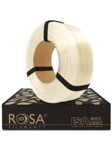 Filament Rosa 3D ReFill PLA Starter Natural Transparent 1,75mm 1Kg