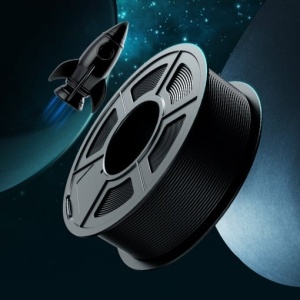 Filament Sunlu High-Speed PLA Black ( negru) 1kg