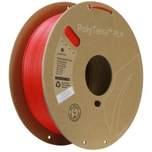 PolyTerra PLA 1.75mm Lava Red (Rosu) 1kg - Img 1