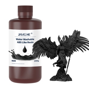 Rășină Jamg He Water Washable ABS-like Black 1 KG (Negru)