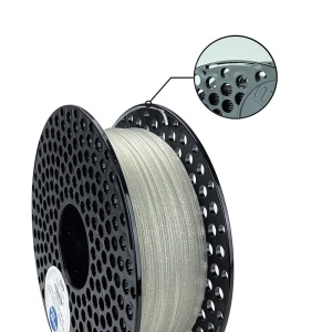Filament AzureFilm Pla Glitter Natur 1.75 mm 1 KG - Img 2
