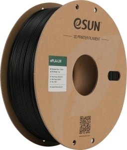 Filament eSUN LW-PLA Black (Negru) 1.75 mm 1kg