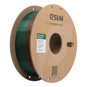 Filament eSUN PLA Clear Rainbow Translucent Rainbow A 1,75 mm 1 KG