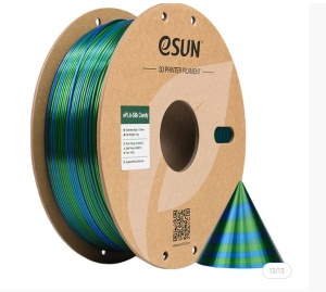 Filament eSUN PLA Dualcolor Silk Candy Blue Green 1,75 mm 1 KG