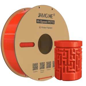 Filament JAMG HE Hi-Speed PETG Traffic Red ( roșu) 1kg