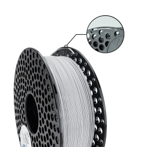Filament PETG AzureFilm Light Grey ( gri deschis ) 1.75 mm 1kg - Img 2