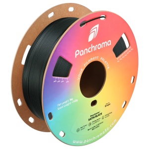 Filament POLYMAKER Panchroma™ PLA Satin Black ( negru satin ) 1KG ,1.75 mm - Img 1