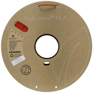 PolyTerra PLA 1.75mm Army Red 1kg - Img 2