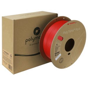PolyTerra PLA 1.75mm Lava Red (Rosu) 1kg - Img 2