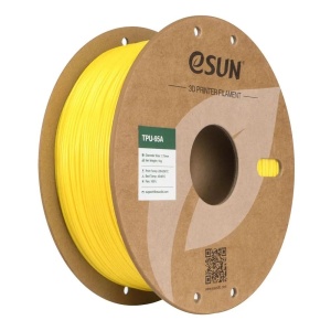 Filament elastic TPU eSUN Yellow 1,75 mm 1 kg