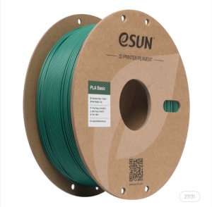Filament eSUN e PLA Basic Holly Green 1,75 mm 1 KG