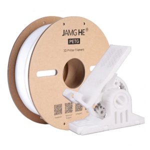 Filament JAMG HE PETG White (alb) 1Kg