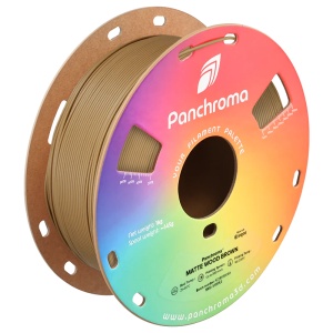 Filament POLYMAKER Panchroma™ PLA Matte Wood Brown 1KG ,1.75 mm