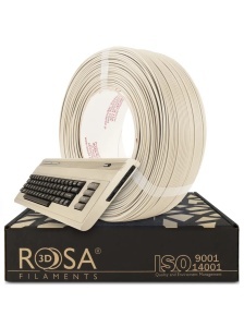 Filament Rosa 3D ReFill PLA Starter Computers 8bit Retro Beige 1,75mm 1Kg
