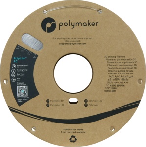 PolyLite PC Transparent 1.75mm 1kg - Img 3