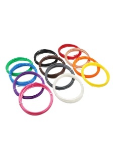 3D PEN PACK PLA 12 basic colours x 10m - Img 2