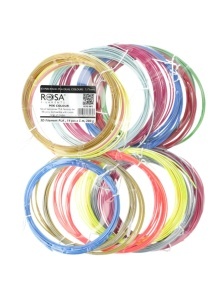 3D PEN PACK PLA Dual Colours MIX 14 x 5m - Img 2
