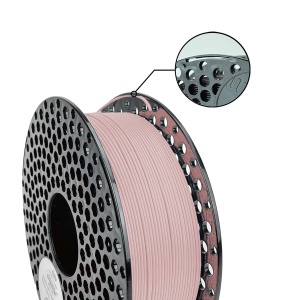 Filament AzureFilm Pla HS Mat Rosy ( roz deschis ) 1.75 mm 1 KG - Img 2