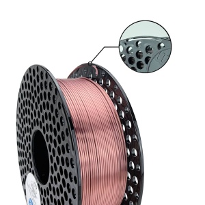 Filament AzureFilm Pla Silk Dark Cooper ( cupru inchis ) 1.75 mm 1 KG - Img 3
