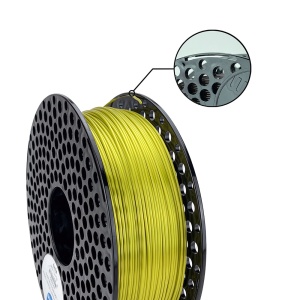 Filament AzureFilm Pla Silk Jungle Gold ( auriu) 1.75 mm 1 KG - Img 2
