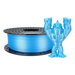 Filament AzureFilm Pla Silk Sky Blue (albastru) 1.75 mm 1 KG