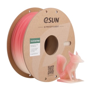 Filament eSUN PLA-UV Color Change Red 1,75 mm 1 KG