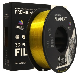 Filament Smart Print PETG Transparent Yellow 1.75 mm 1 kg
