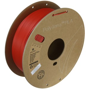 PolyTerra PLA 1.75mm Army Red 1kg - Img 4
