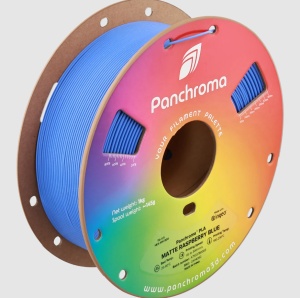 Filament POLYMAKER Panchroma™ PLA Matte Raspberry Blue 1KG ,1.75 mm