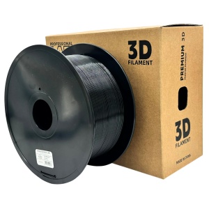 Filament Profesional Lab 3KG PETG Negru 1.75 mm
