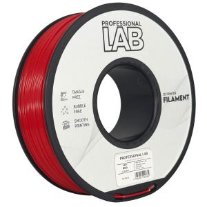 Filament Profesional LAB ABS + Rosu 1.75 mm 1 kg