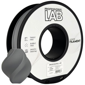 Filament Profesional LAB PLA + Argintiu 1.75 mm 1 kg
