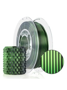 Filament Rosa 3D PLA Magic Silk Mistic Green (black + green) 1,75mm 300g