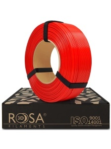 Filament Rosa 3D ReFill PLA Starter Red 1,75mm 1Kg