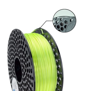 Filament AzureFilm Pla Silk Lime ( lamaie verde ) 1.75 mm 1 KG - Img 2